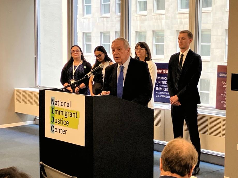 DURBIN CONTINUES TO RAISE ALARMS ABOUT SEVERE DUE PROCESS VIOLATIONS TARGETING UNACCOMPANIED CHILDREN AT THE CHICAGO IMMIGRATION COURT UNDER THE TRUMP ADMINISTRATION’S CRUEL IMMIGRATION POLICIES
